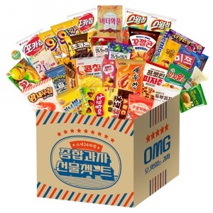 스낵24 인기간식 종합 과자 선물 세트 33p