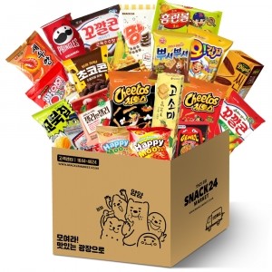 스낵24 배부른 스낵 세트 20p