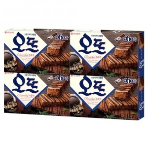 오리온 오뜨 쇼콜라 150g 4개