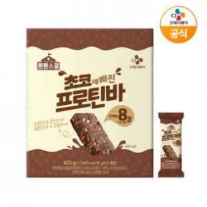 튼튼스쿨 초코에빠진프로틴바(35g*12개)