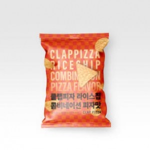 클랩피자 라이스칩(콤비네이션피자맛 30g/EA)