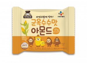 CJ아이누리 군옥수수맛 아몬드 10g*40개 (box)