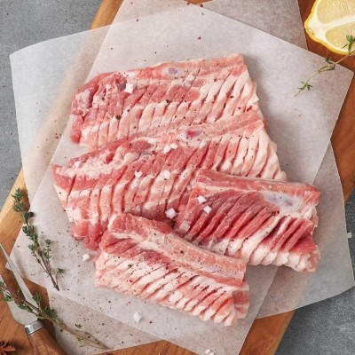 ★타임특가★무항생제 한돈 박포갈비 400g