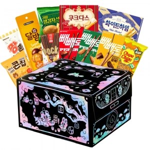스낵24 복을 담은 자개함 에디션 케이크박스 과자선물세트