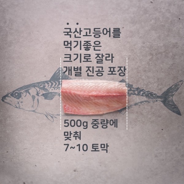 CJ프레시마켓,앤쿡 어린이 순살 고등어 500g