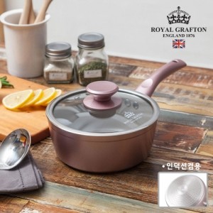 [로얄그래프톤] 로사 IH 세라믹냄비 편수 18cm