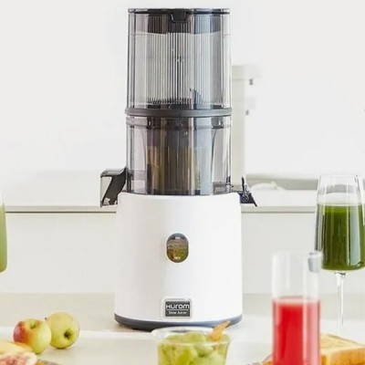 ★주방가전특가★ [휴롬] 착즙기 대용량 녹즙기 쥬서기 화이트 (H330P)