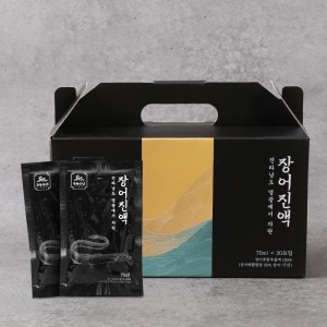 우등수산 민물장어 진액 70ml 30포 x 2박스 (총 60포)