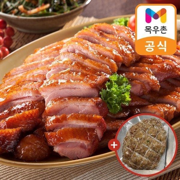 CJ프레시마켓,[여름보양식] 허브갈릭 훈제오리 슬라이스 210g x 10팩 + 소스 5봉