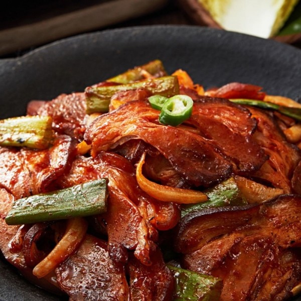 CJ프레시마켓,한돈 오미자 슬라이스 불족발 350g