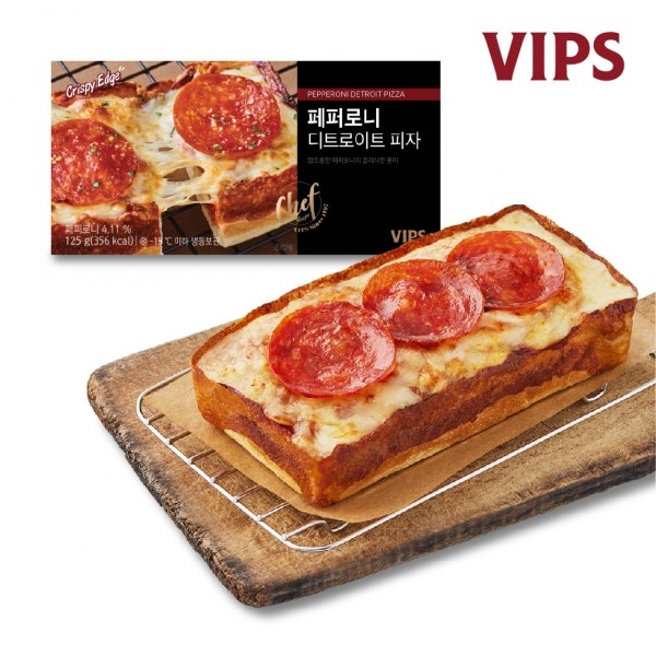 CJ프레시마켓,빕스 페퍼로니 디트로이트피자