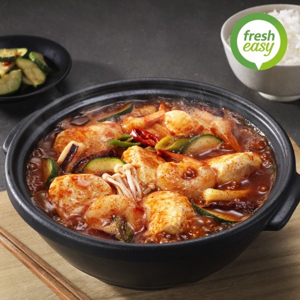 CJ프레시마켓,[프레시지] 짬뽕순두부찌개 2인분 (냉장)