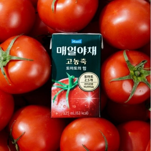 매일야채 고농축 토마토의힘 125ml*24