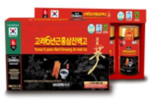 [차스코] 고려6년근 홍삼진액고 4P(쇼핑백 포함)