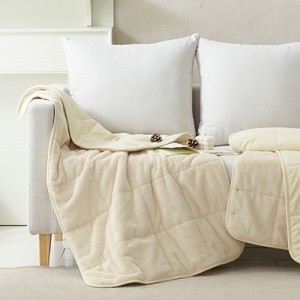 [SESA] 세사 바닐라 코듀로이 패딩 담요(M:80x130)