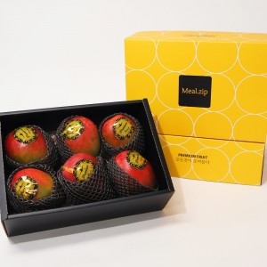 [26설날특가][엠픽] 프리미엄 애플망고 세트 2.1kg내외(애플망고 5-6과)