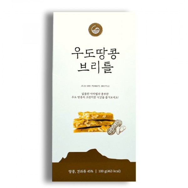 CJ프레시마켓,제주 우도땅콩 로쉐 10개입 브리틀 100g 2종