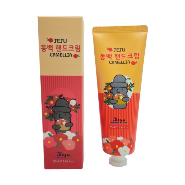 CJ프레시마켓,제주 갬성 핸드크림Set 70ml x 4개입 선물세트 향좋은 고보습 선물 여행 기념품