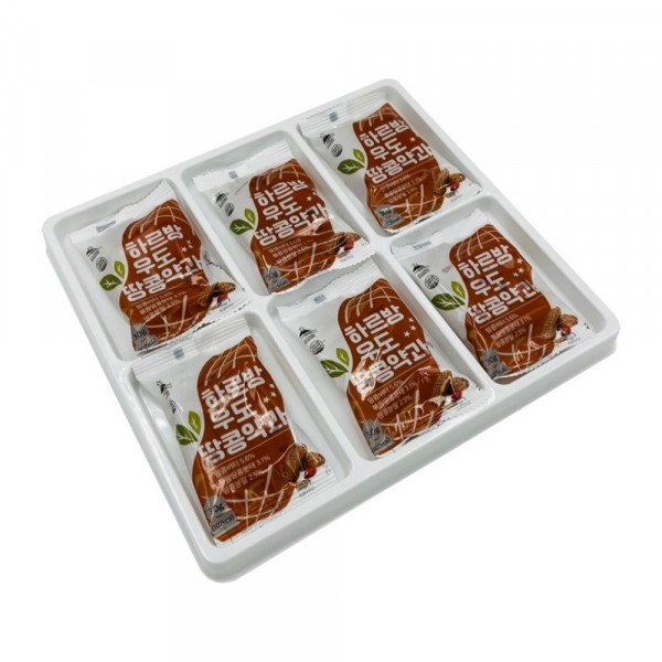 CJ프레시마켓,하르방 우도 땅콩약과 30g x 6개입 전통한과 제주도 기념품 여행선물 특산품 간식