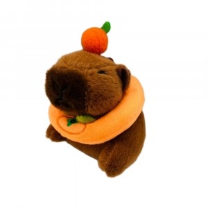제주 카피바라 튜브 키링 13cm 가방꾸미기 에어팟 파우치 열쇠고리