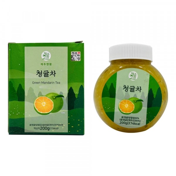 CJ프레시마켓,제주앤팜 청귤차 200g 액상차 여행선물 답례품 기념품