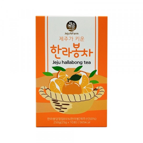 CJ프레시마켓,제주가 키운 한라봉차 스틱 250g(25g x 10개입) 액상차 여행선물 답례품 기념품