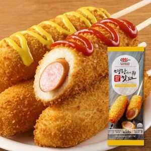 [직영특가]명랑시대 쌀핫도그 85g 4개/10개