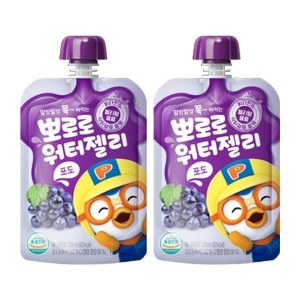 팔도 뽀로로 워터젤리 포도 120ml X40개